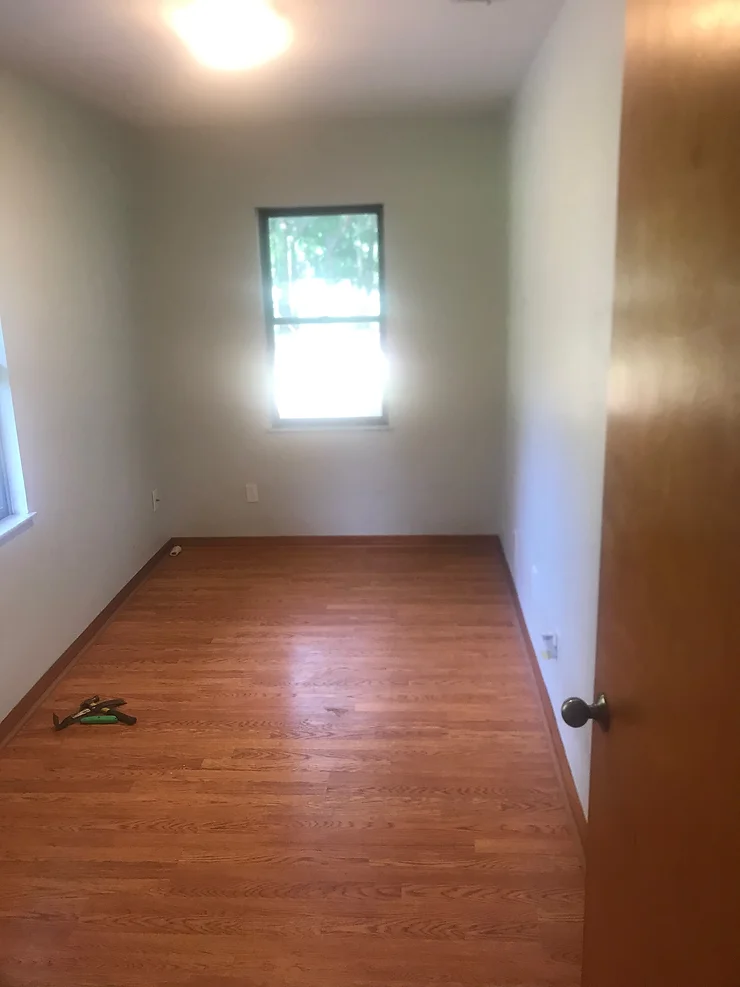 Our Laundry and Mudroom Before