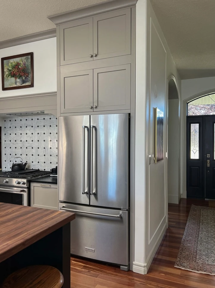 Erin Zubot Built In Fridge