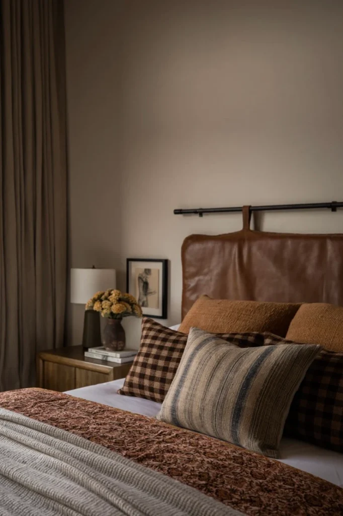 Amber Interiors bedroom for fall